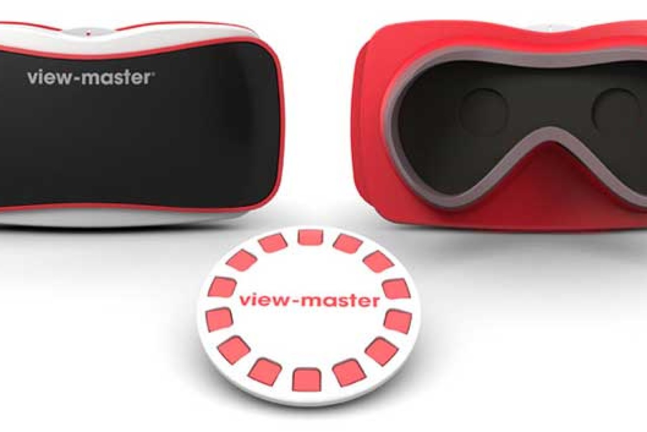 A mock-up of the new View-Master. Photo: AAP