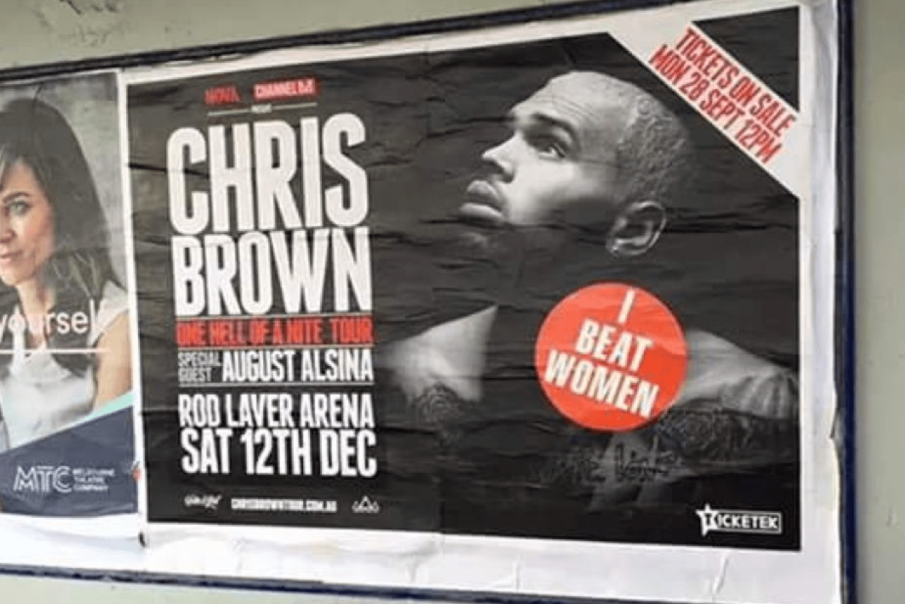 Melbournians weren't so kind to the controversial rapper. Photo: Twitter