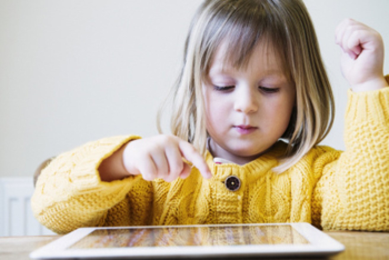 Girl iPad. Photo: Getty