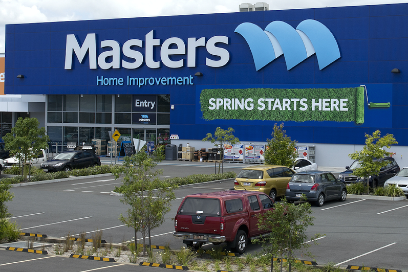 Woolworths' failed home improvement chain Masters will close this month.