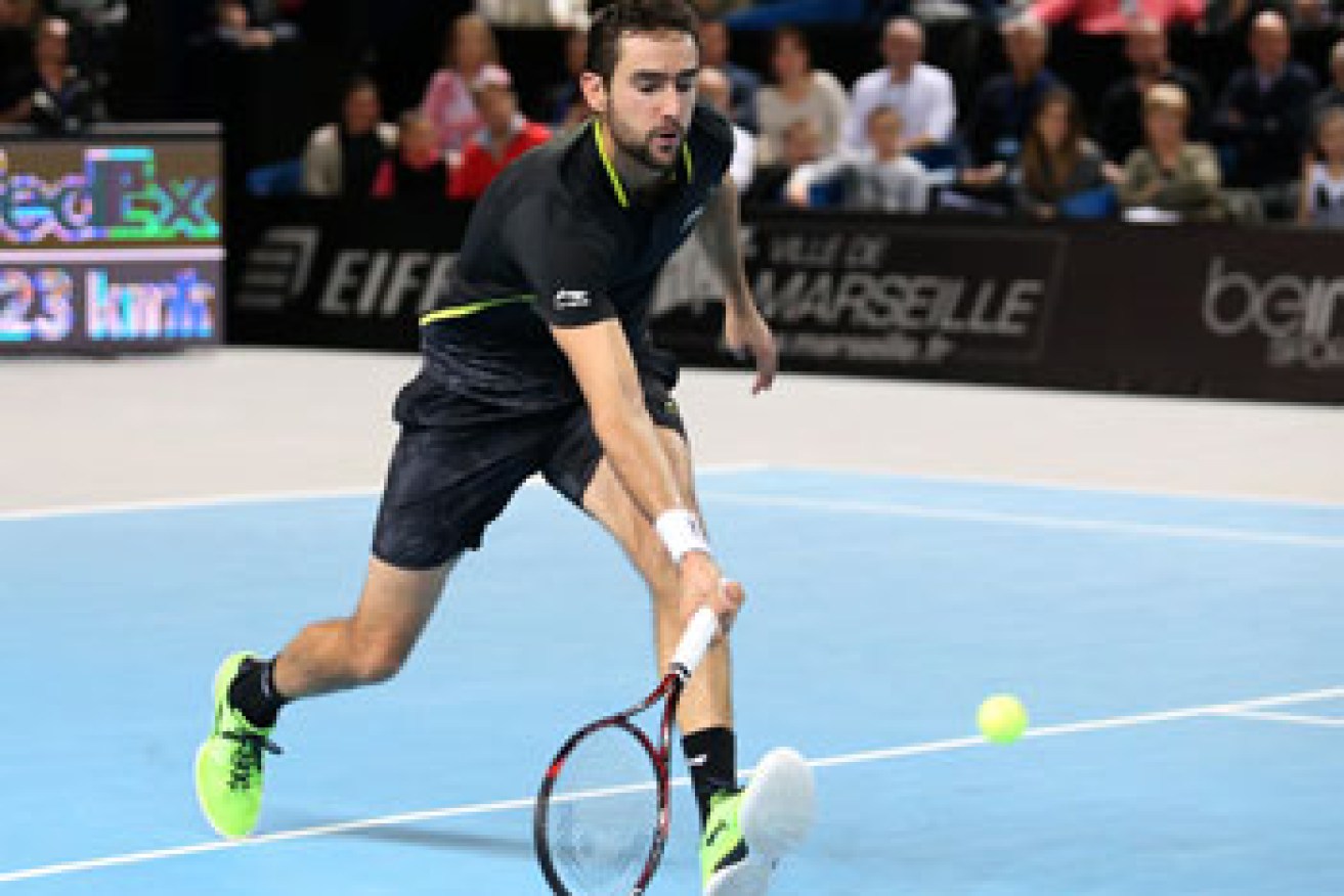 Marin Cilic has returned from a doping ban and found form. Photo: Getty
