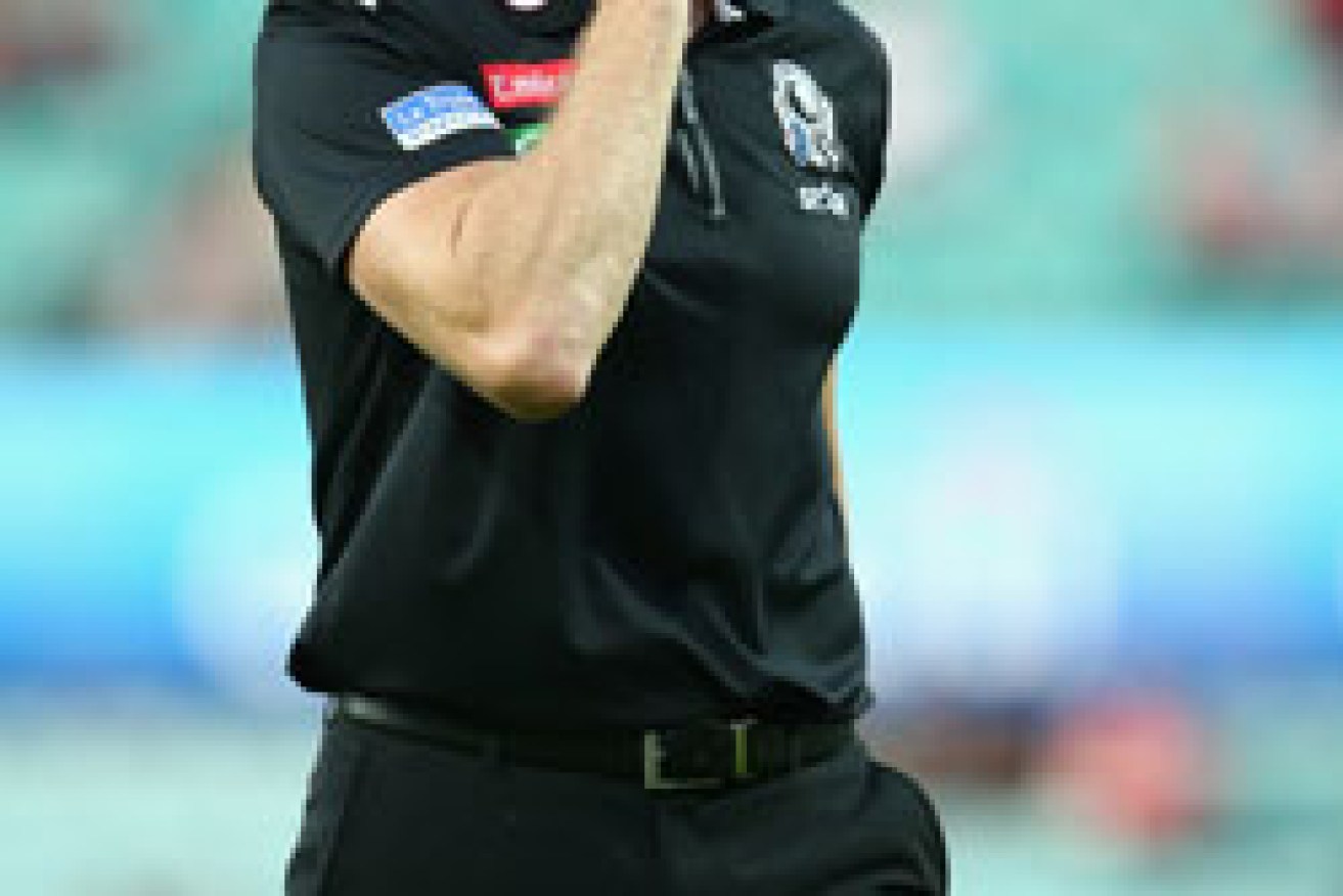 Nathan Buckley is under the pump. Photo: Getty