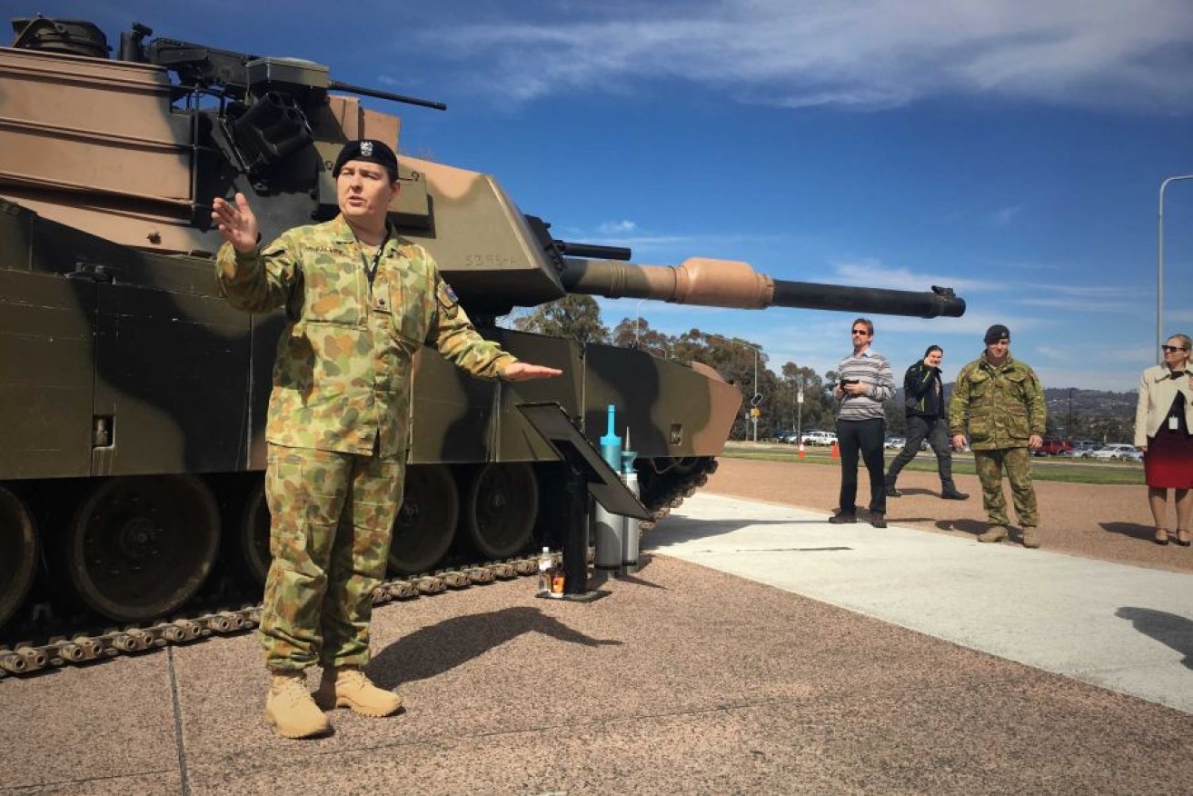 The latest Army technology, big and small, was on display to the public in Canberra.