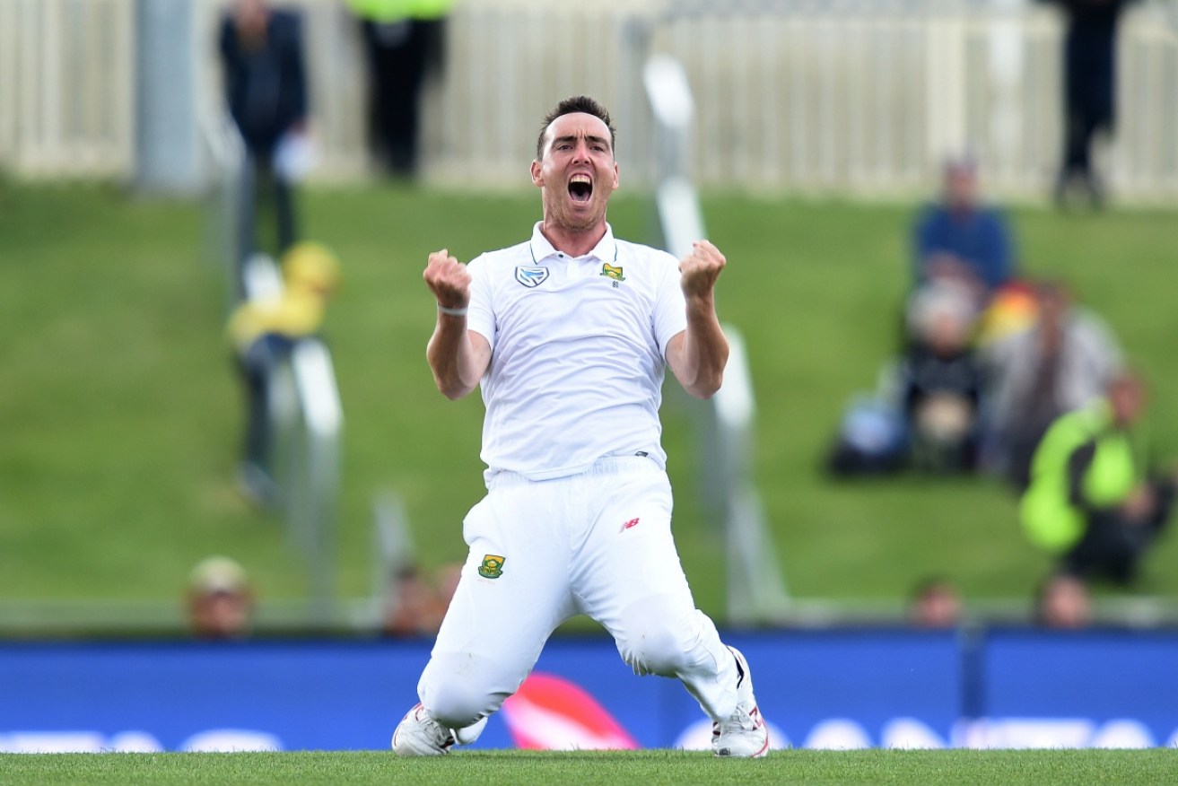 South Africa's Kyle Abbott took six wickets.