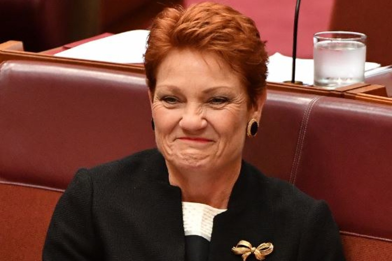 One Nation leader Senator Pauline Hanson once smiled about her party's preference deal with WA Liberals.