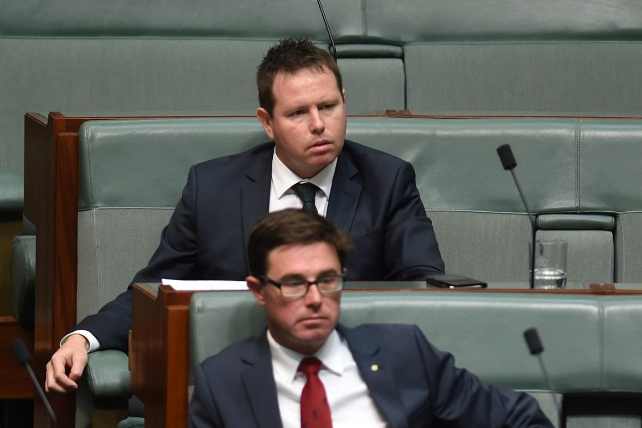Nationals MP Andrew Broad (top) has spoken against allowing people to access their super for housing. 