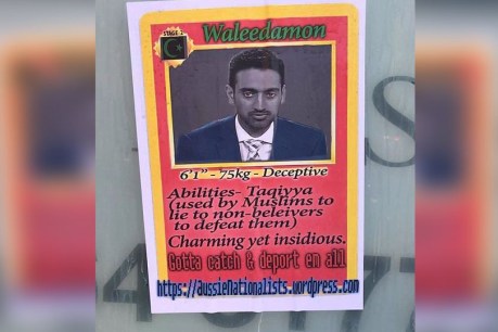 Abdel-Magied, Hanson-Young angry at racist Sydney posters
