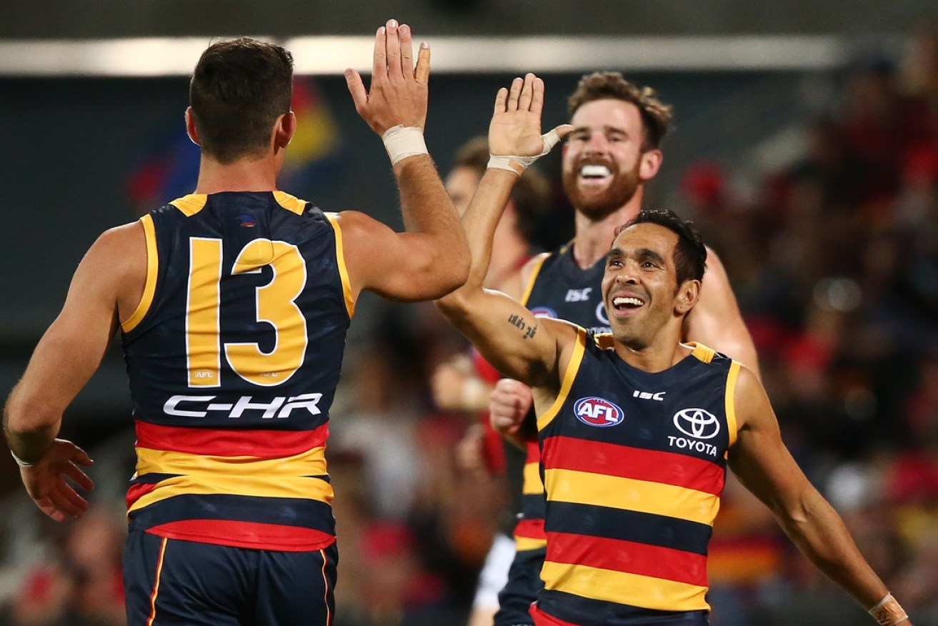 The Adelaide Crows finished the year on top of the ladder.