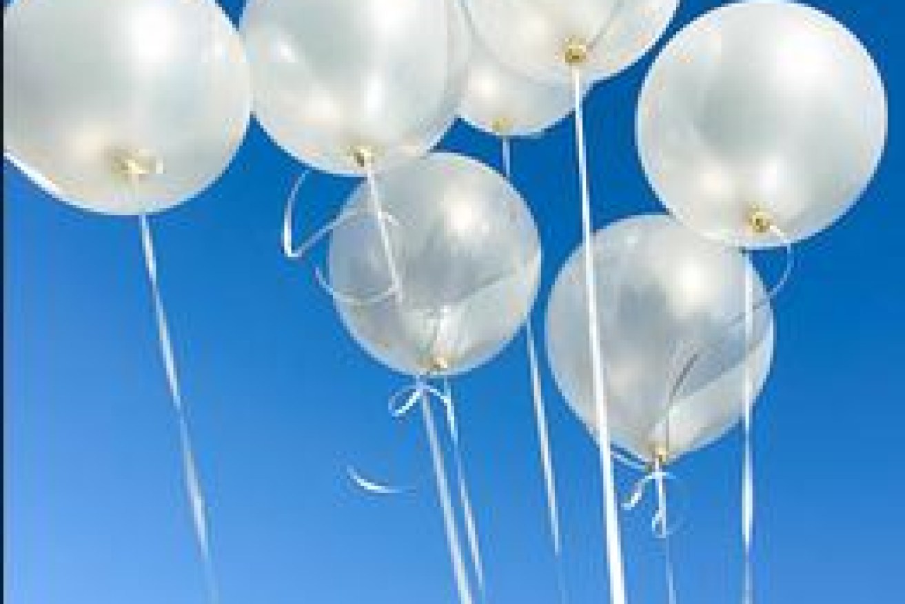 Releasing balloons into the environment can attract fines of up to $250. 
