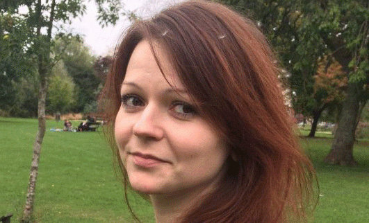 Yulia Skripal's father Sergei remains in hospital after last month's nerve gas attack.