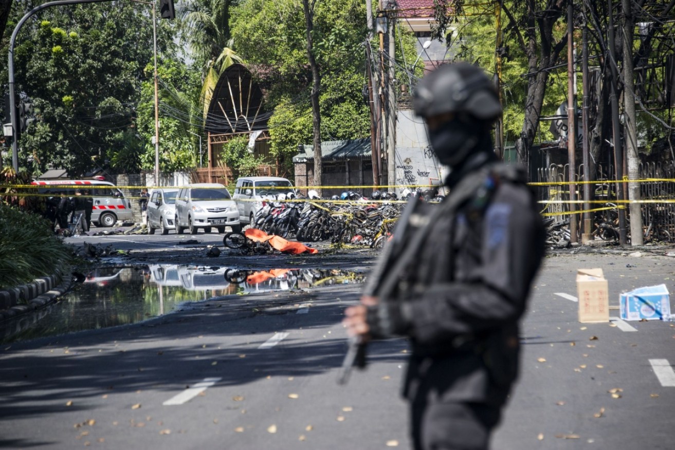 A family of IS sympathisers turned suicide bombers attacked three Indonesian churches, killing 13 people.