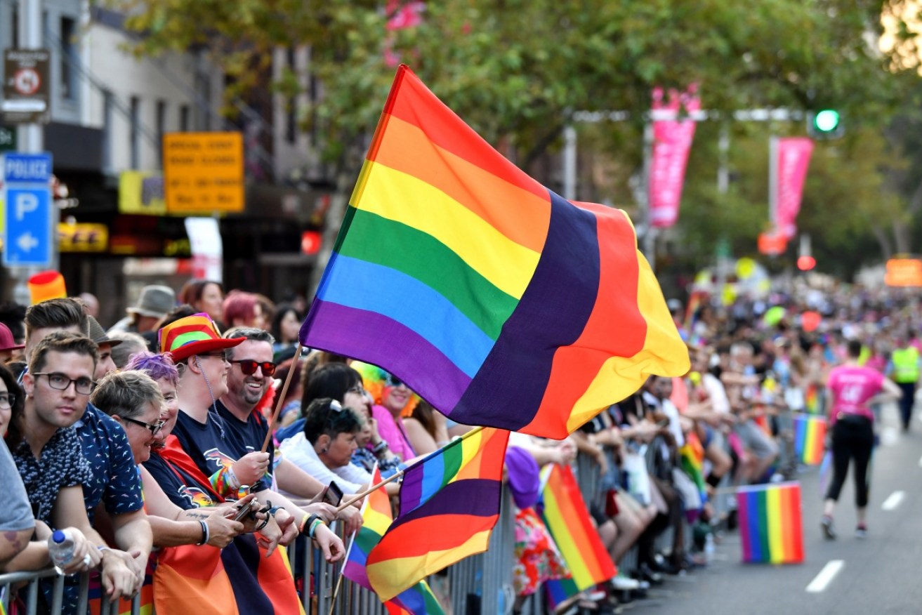Scott Morrison is pushing Labor to allow a conscience vote on legislation to outlaw discrimination against LGBTI students.