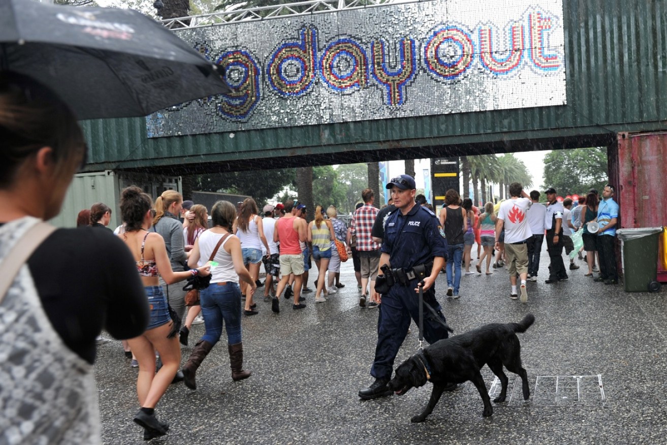 A judge has thrown out a challenge to an NSW Police plan for sniffer dogs at concert.