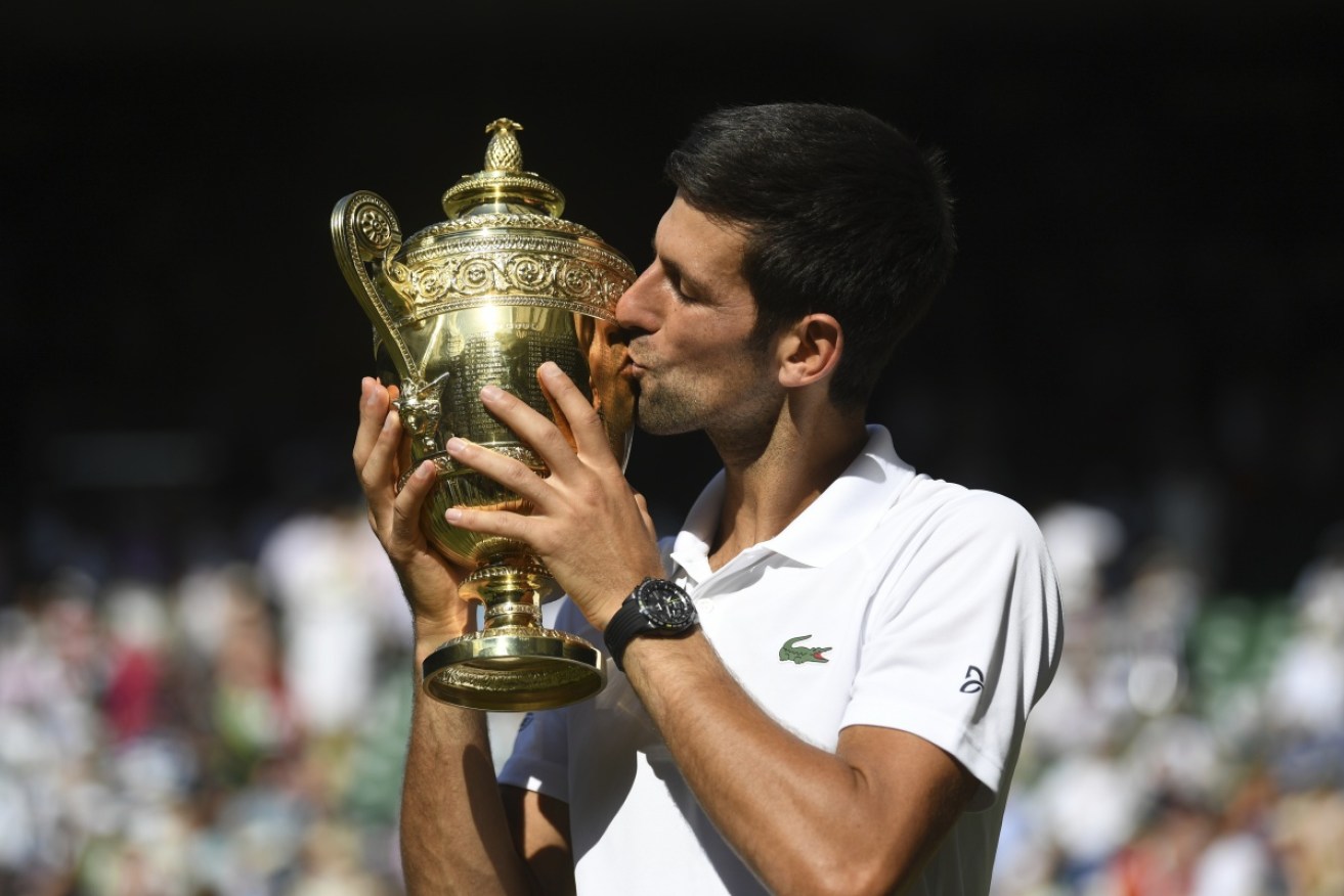Novak Djokovic has won his fourth Wimbledon title after beating Kevin Anderson.