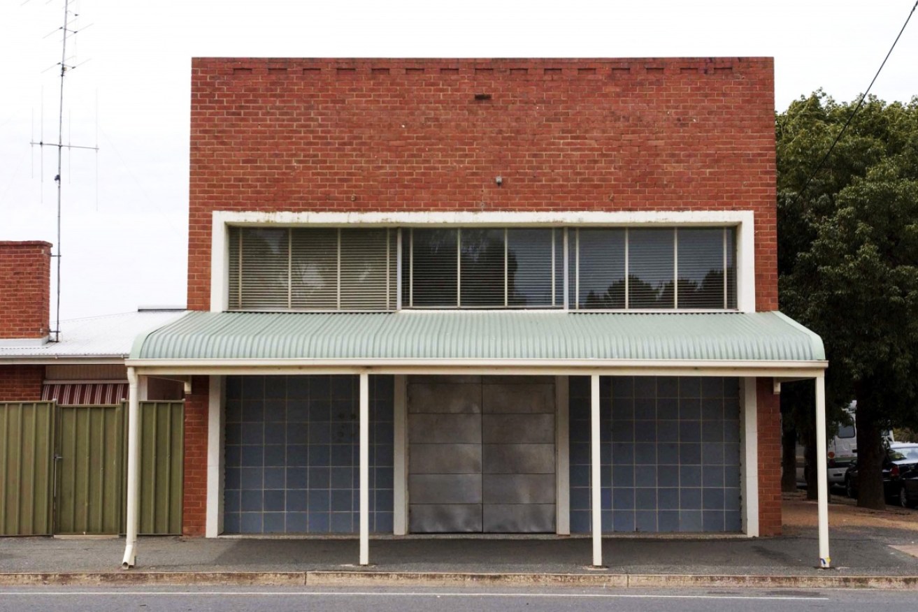 The shuttered Snowtown bank, SA, where eight bodies were found in barrels, was shuttered in an earlier wave of closures. <i>Photo: AAP</i>
