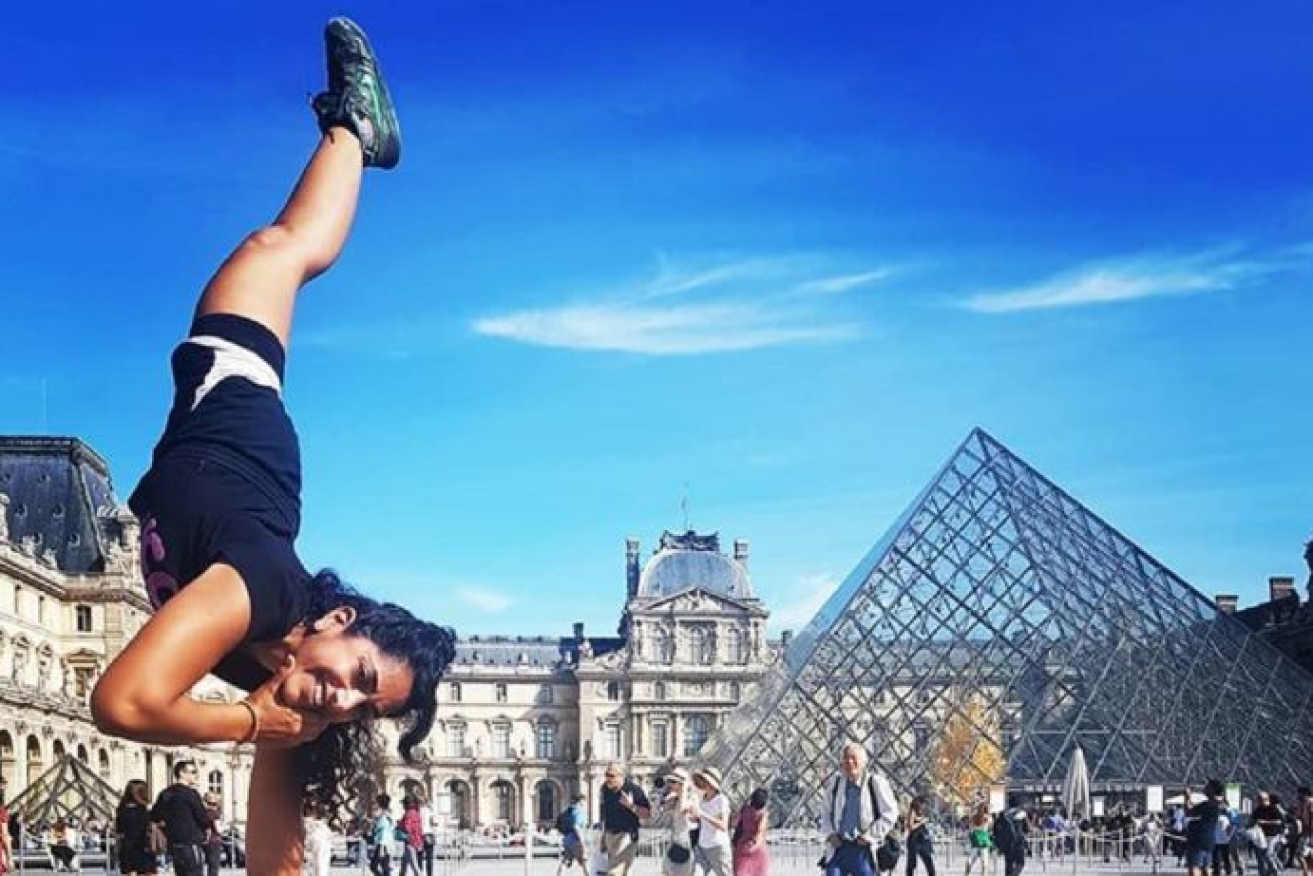 Born with only one leg, Roya Hosini has overcome her disability - but not the prejudices of French tourist guards.
