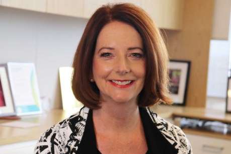 Julia Gillard says Liberals should rethink quotas for women MPs