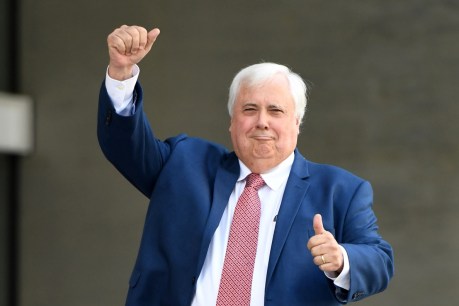 Behind the promises Clive Palmer texted to one-third of voters