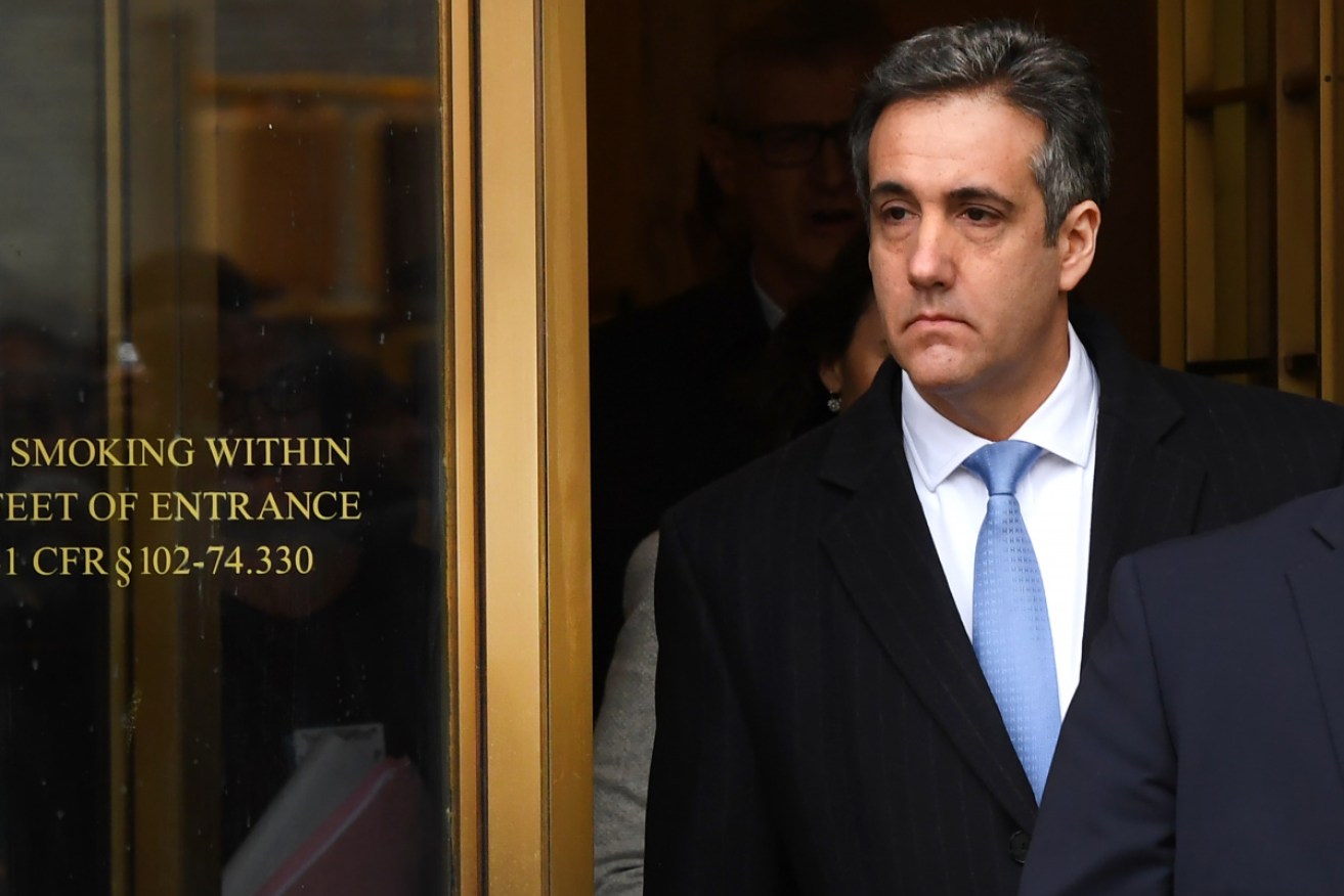 Disguising repayments made to Cohen as legal fees is when the scheme became illegal, according to the prosecutors. Photo: Getty