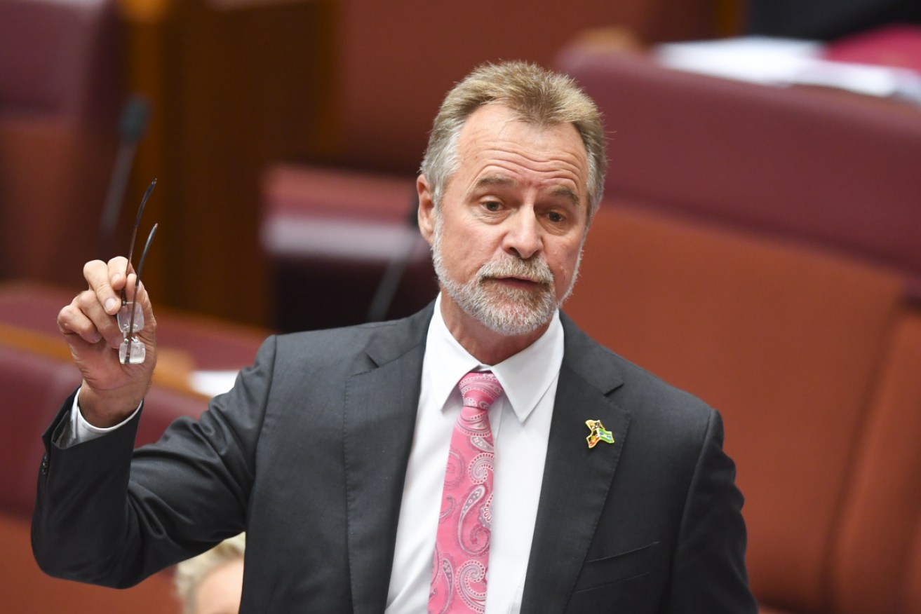 Indigenous Affairs Minister Nigel Scullion during Senate question time in November.