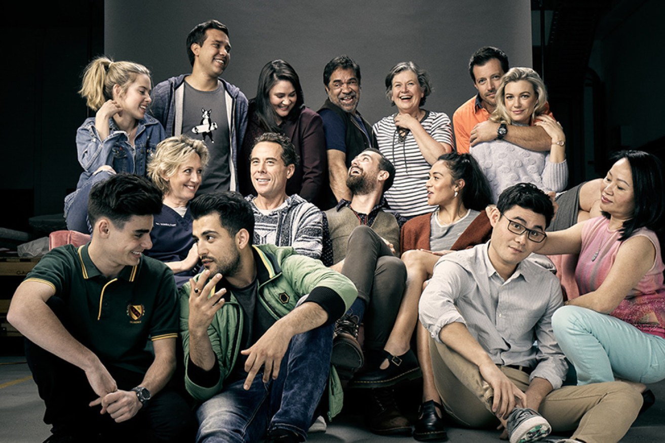 The cast of ABC's "anti-reality" show <i>The Heights</i> aims to capture diverse Australia.
