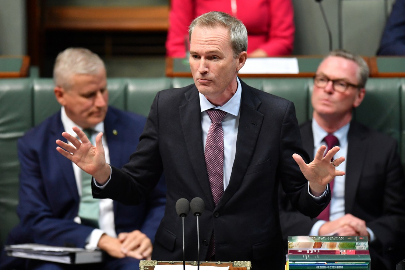 Minister for Immigration David Coleman during question time on Wednesday.