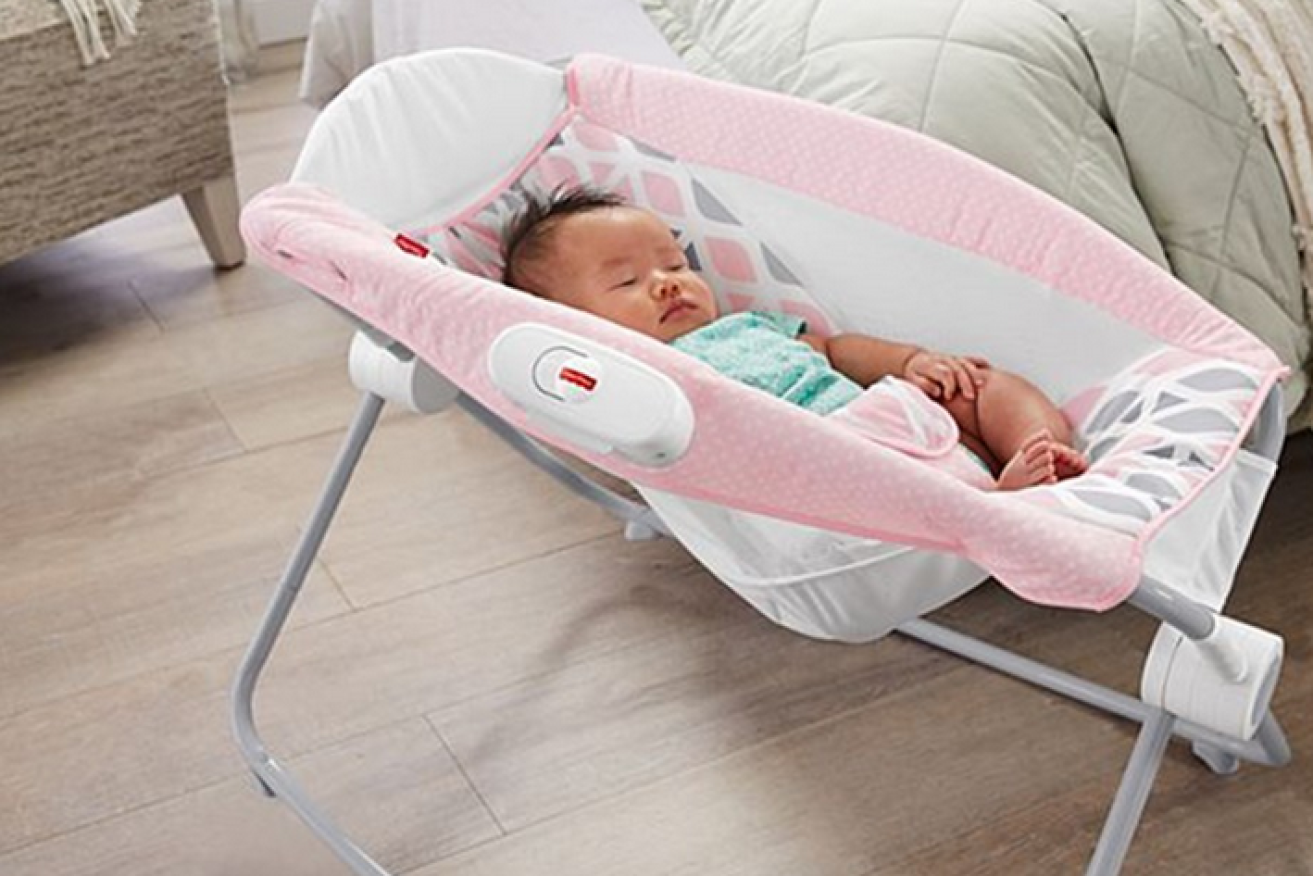 Safe while babies are on their backs, the sleeper has been linked to deaths when infants wriggle into another position.