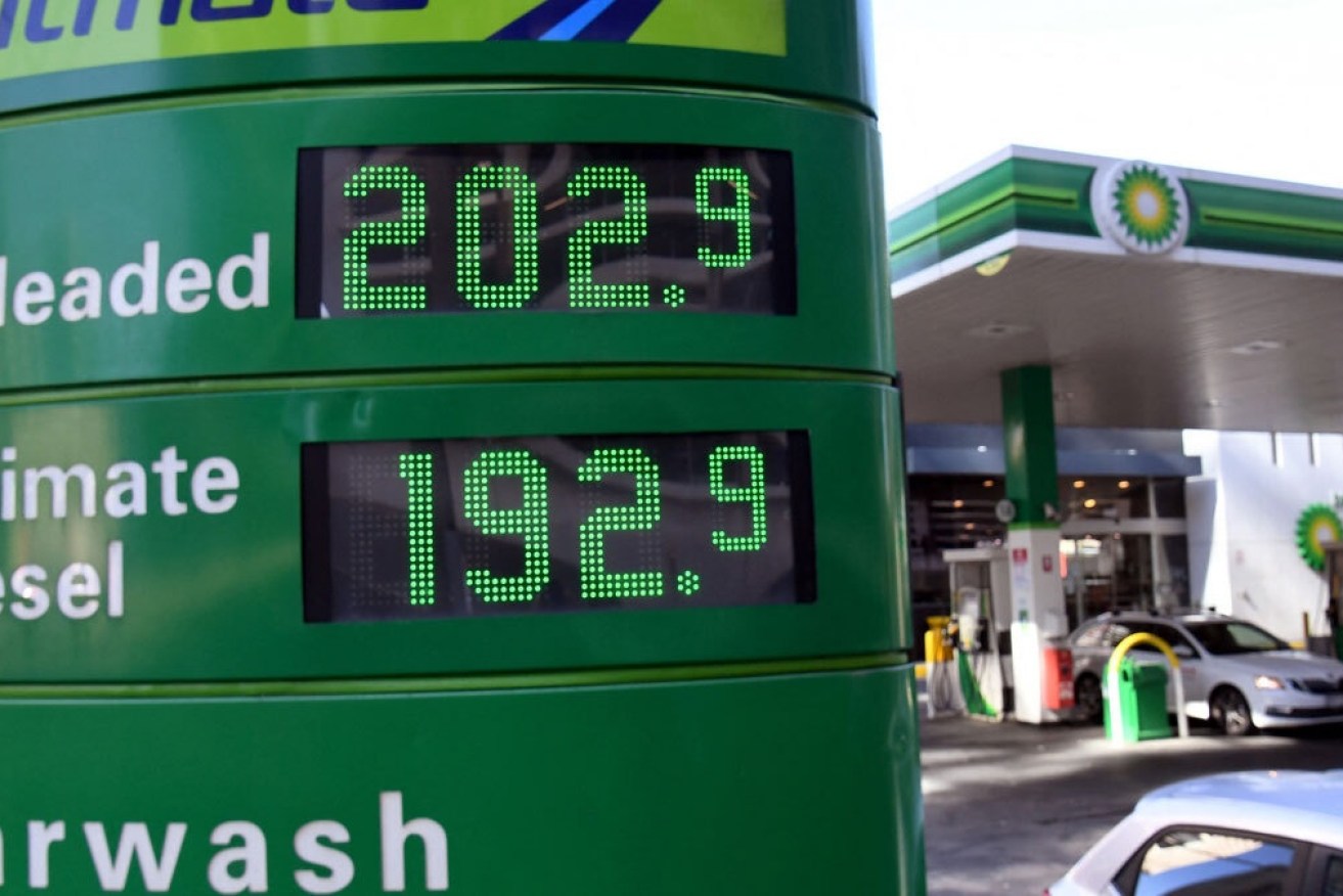 Drivers in Brisbane bore the brunt of record petrol prices in 2023.