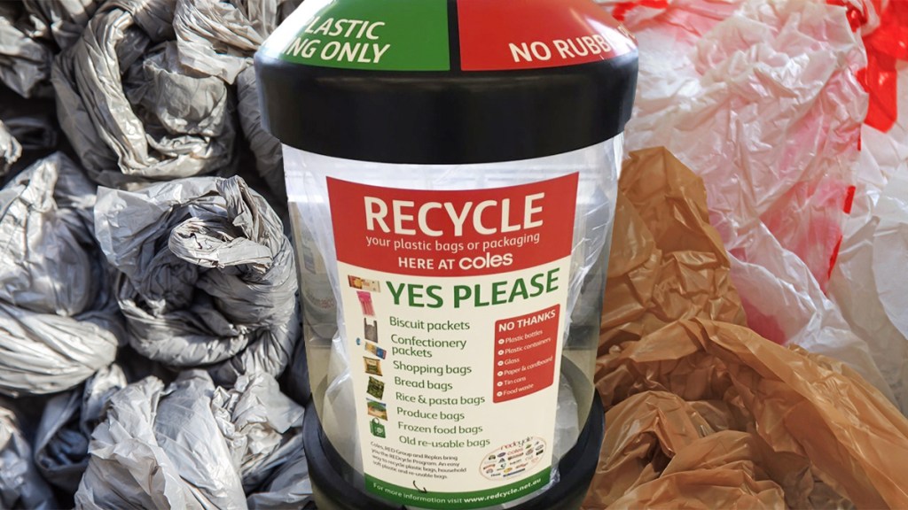 Supermarkets recycling REDcycle