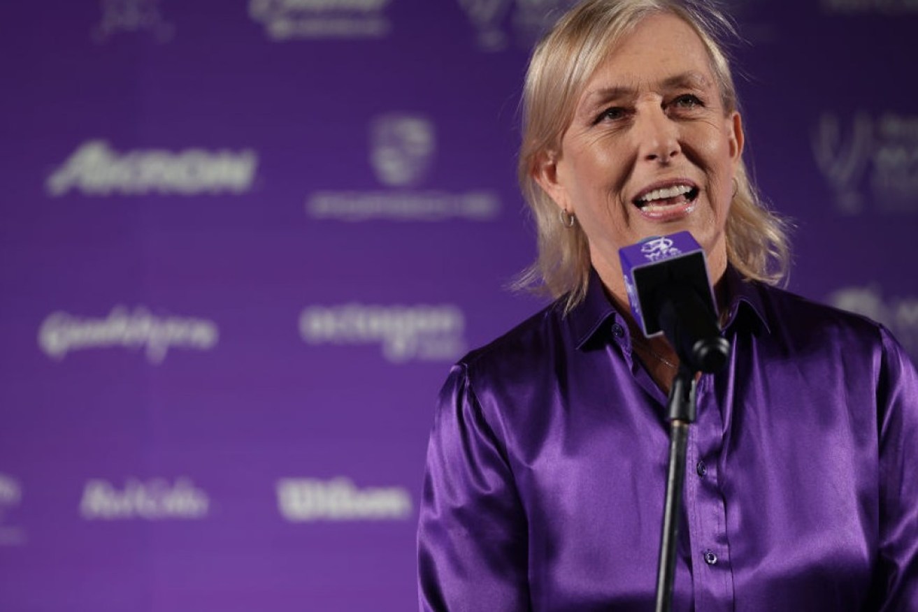 Martina Navratilova has been diagnosed with two cancers. 