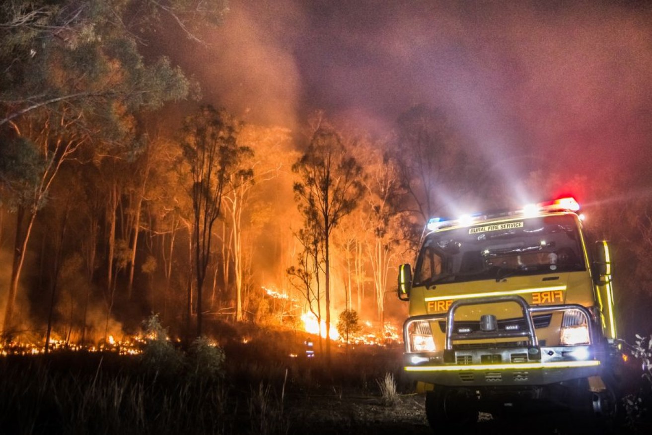 Queensland firefighters have been warned another tough day lies ahead.
