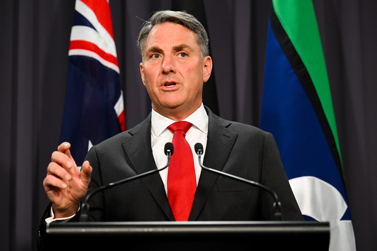 Richard Marles says the government is working closely with Australians stranded in Palestine.