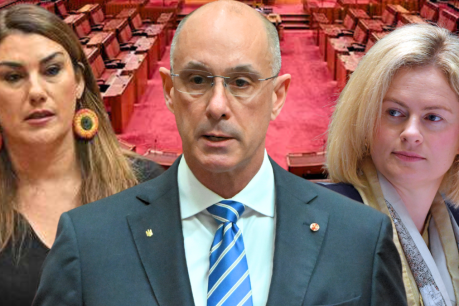 Groping-scandal senator quits Liberal Party