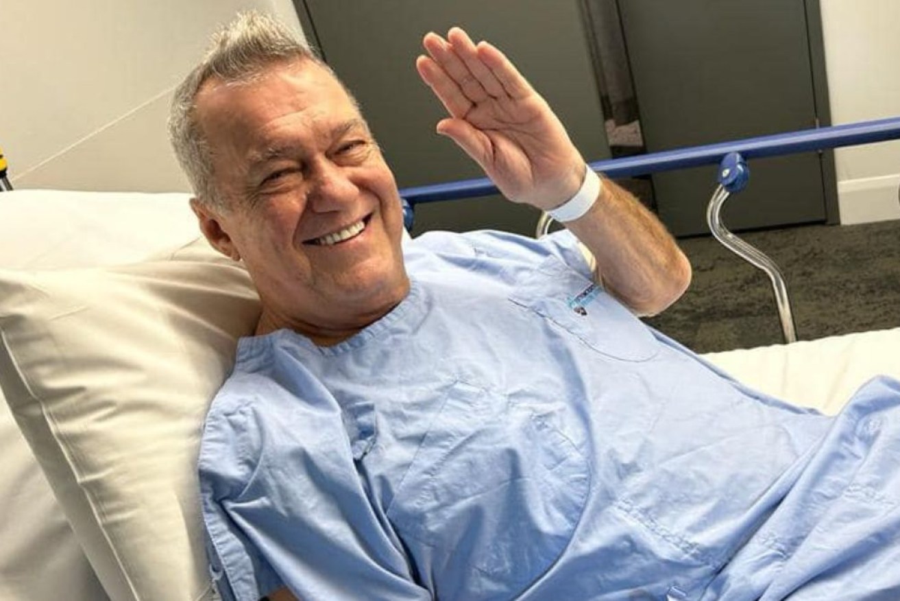 Jimmy Barnes has made it through open-heart surgery and is now recovering, his wife says.