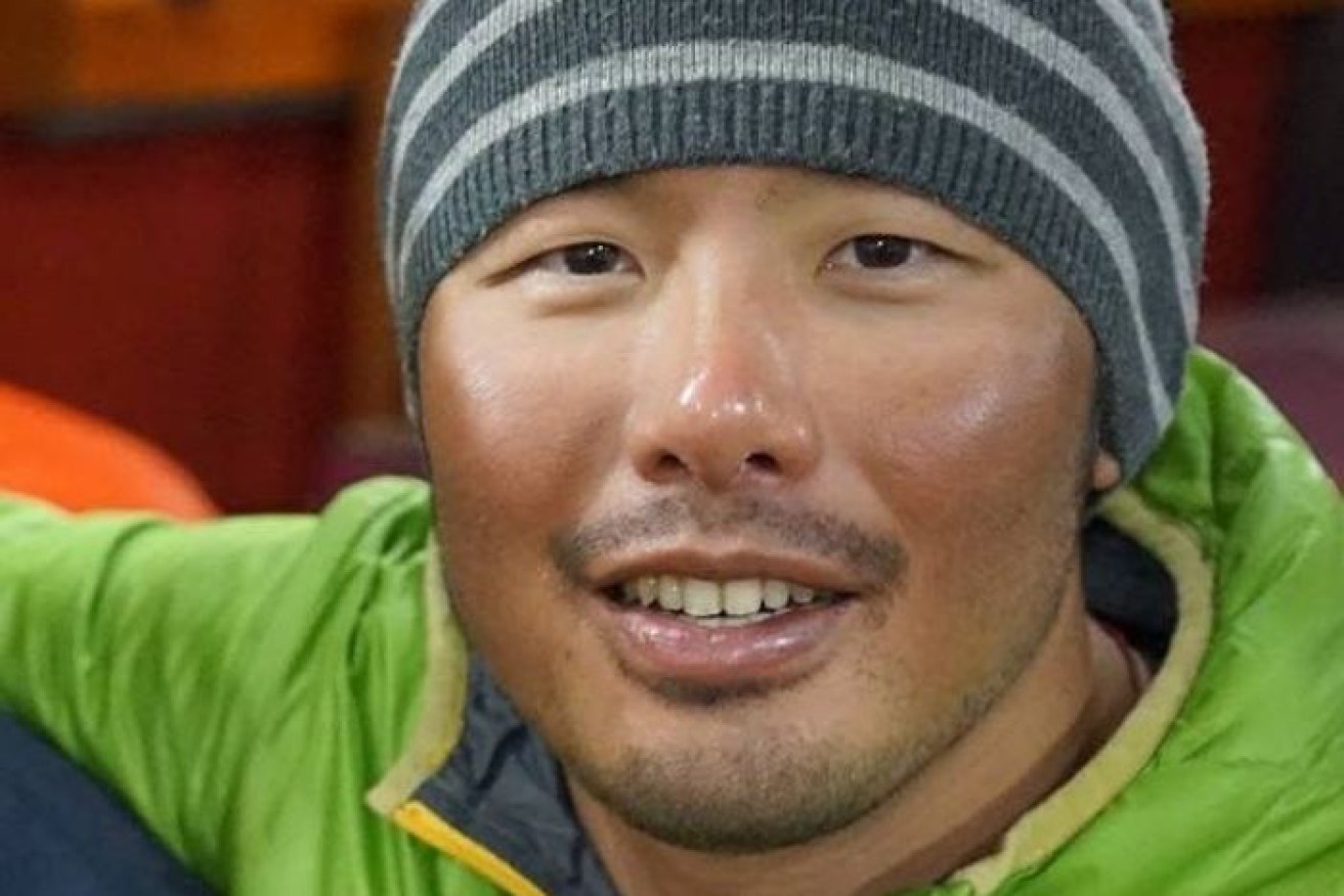 Canberra man Gilian Lee was rescued from Mt Everest on his fourth attempt. <i>Photo: ABC</i>