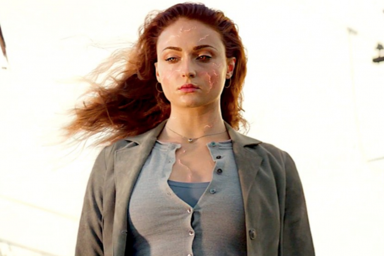 Sophie Turner wrestles with an uncontrollable power after an accident on a mission in <i>X-Men: Dark Phoenix.</i>