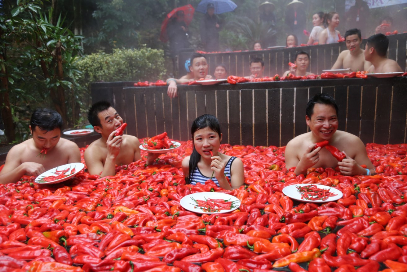 People living in Asia are the highest consumers of chilli, with some regions of China recording one in three adults eating spicy food every day.