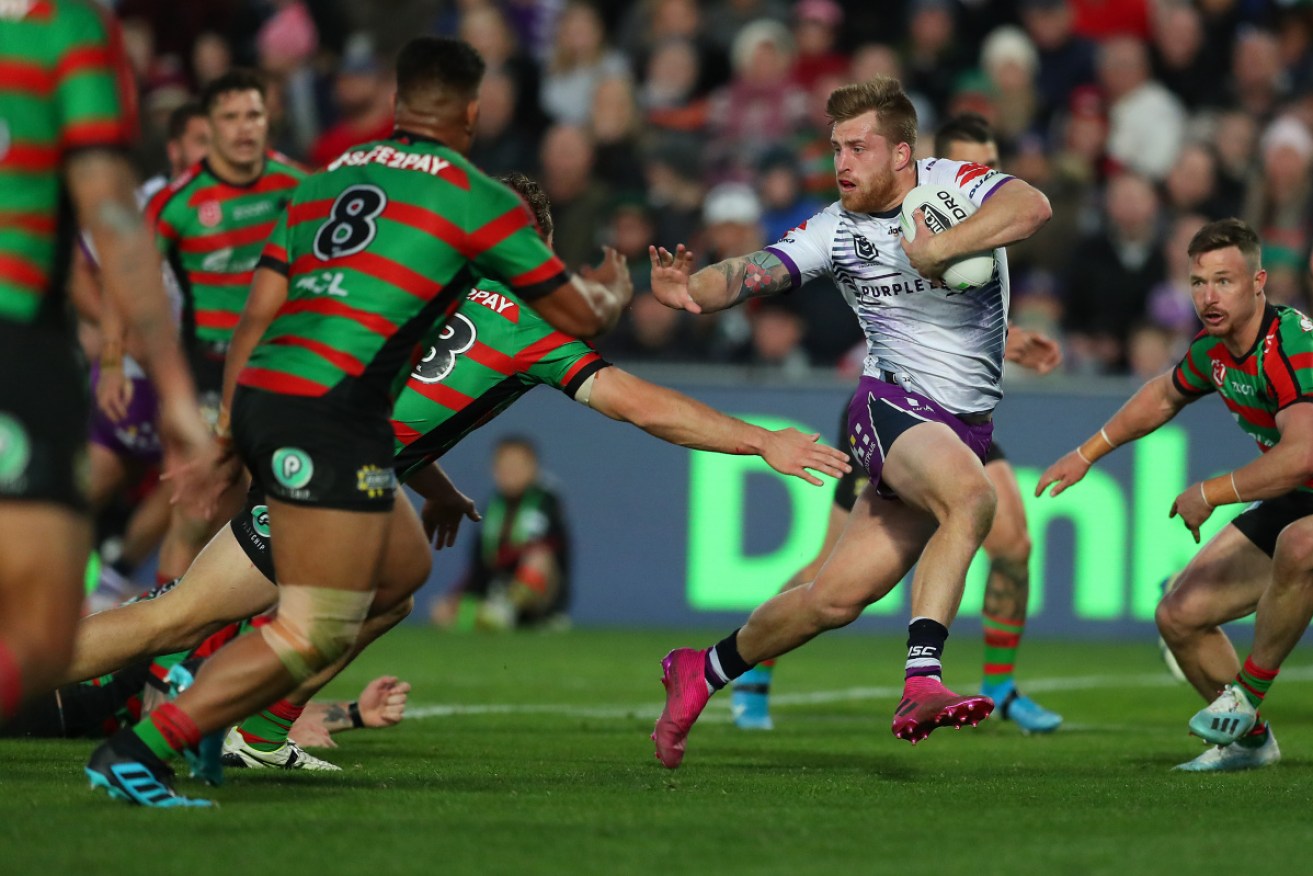 The Cameron Munster show against the Rabbitohs. 