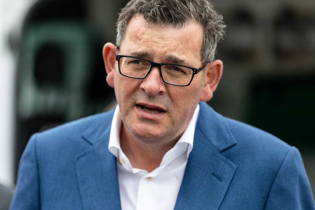 Daniel Andrews says he is yet to be briefed on the report into Victoria's mental health system.