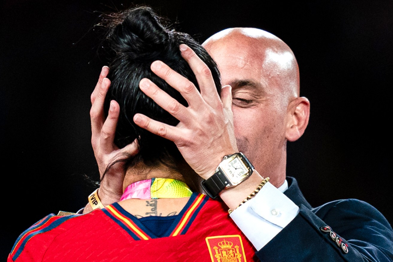 Luis Rubiales was condemned for kissing Jenni Hermoso without her consent. 