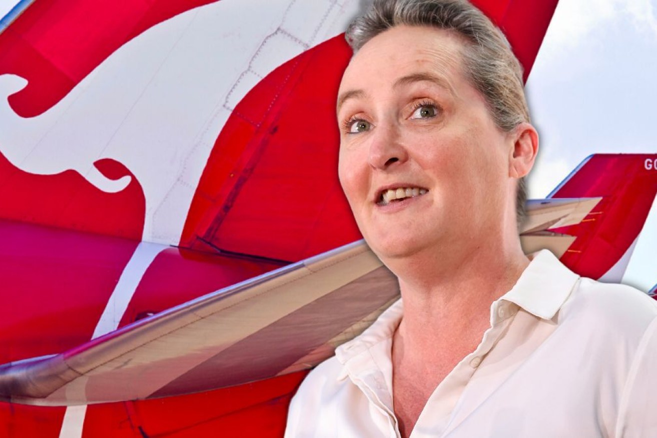 New CEO Vanessa Hudson has said she wants Australians to be "proud" of Qantas.