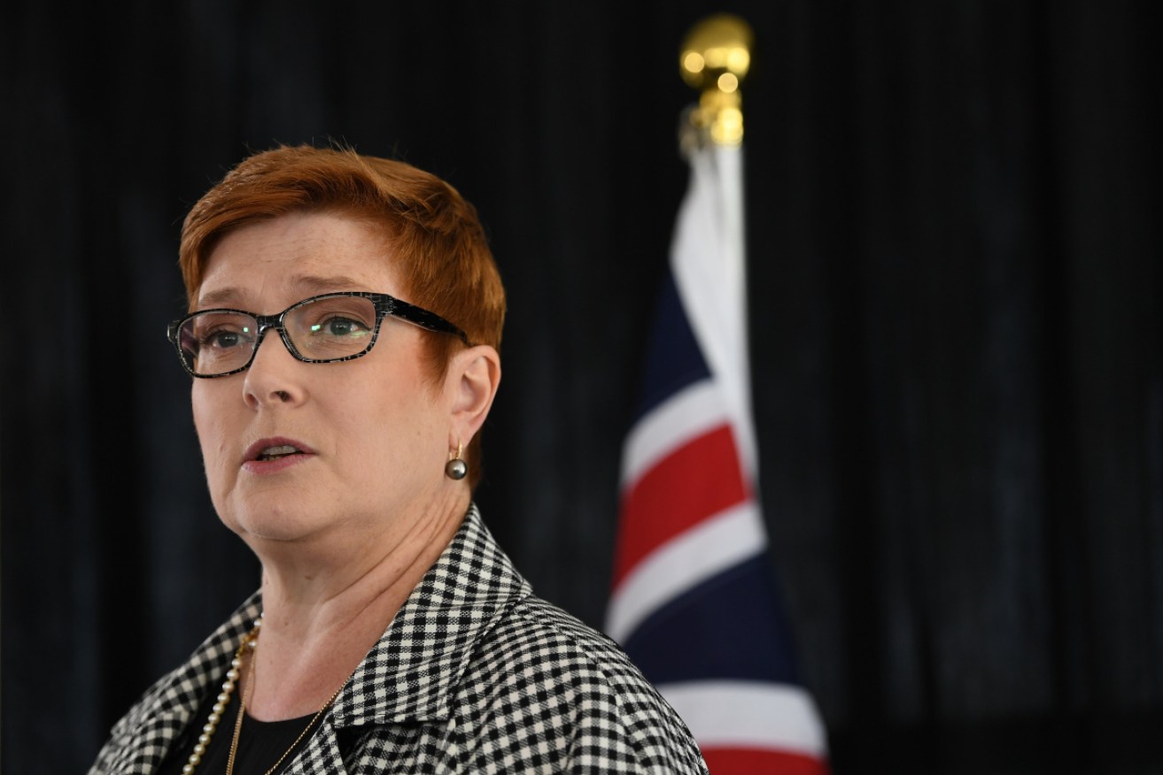 Foreign Minister Senator Marise Payne, in Sydney on Monday, is right to express concern.
