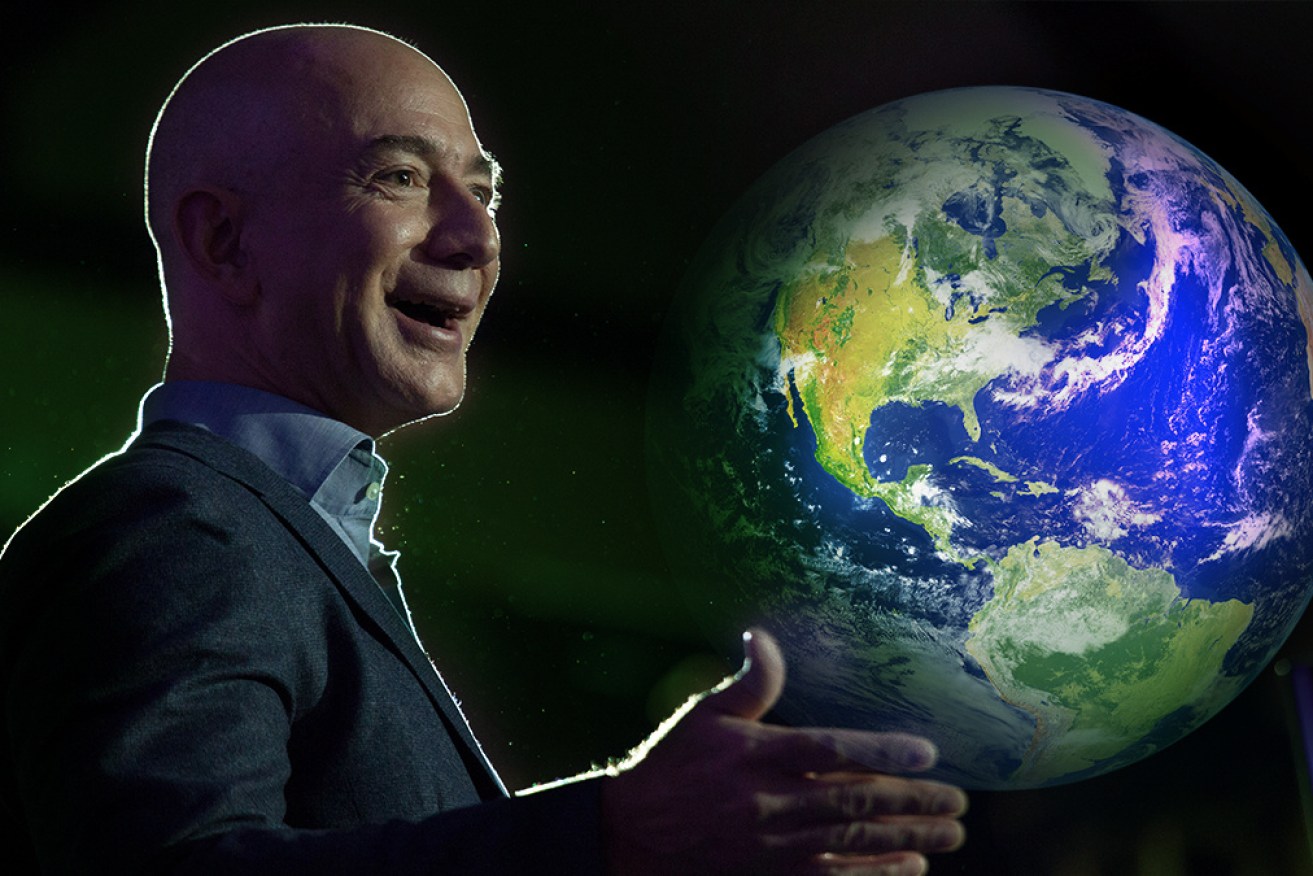 Amazon CEO Jeff Bezos is giving $14.9 billion to mitigate climate change. 