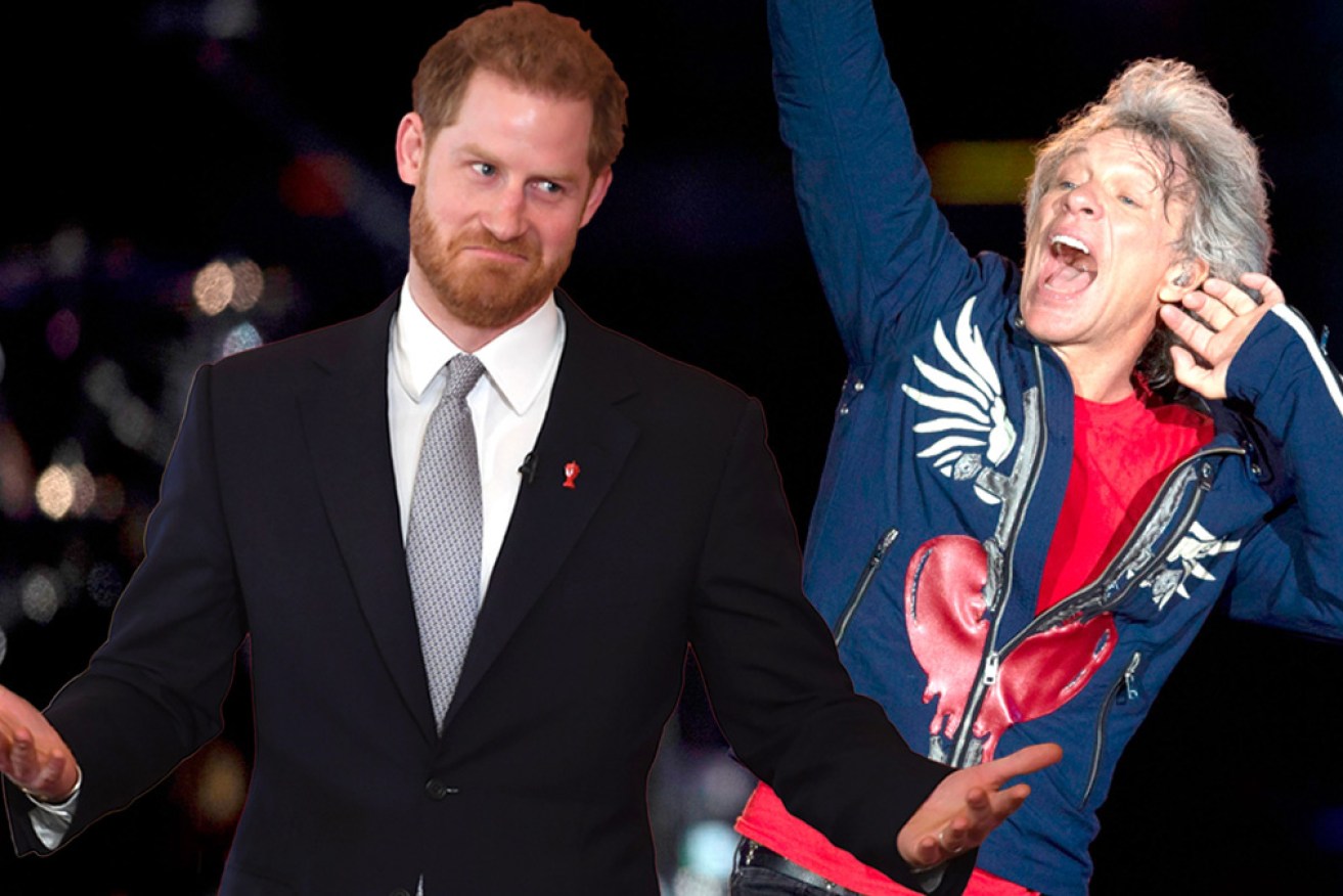 Prince Harry and rocker Jon Bon Jovi will work together on an event for the royal's Invictus Games.