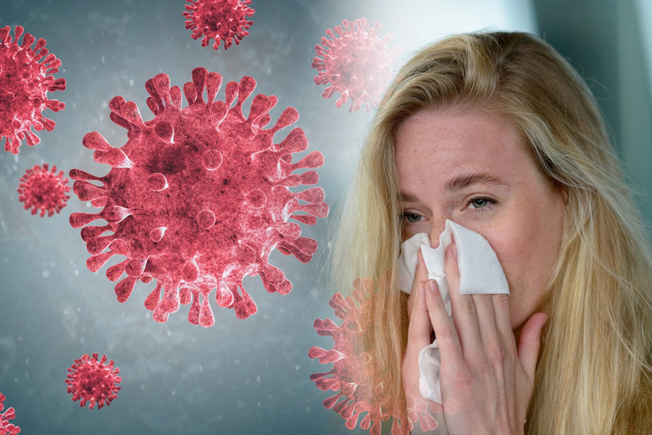 As flu season gears up, Australians say they still go to work sick. 