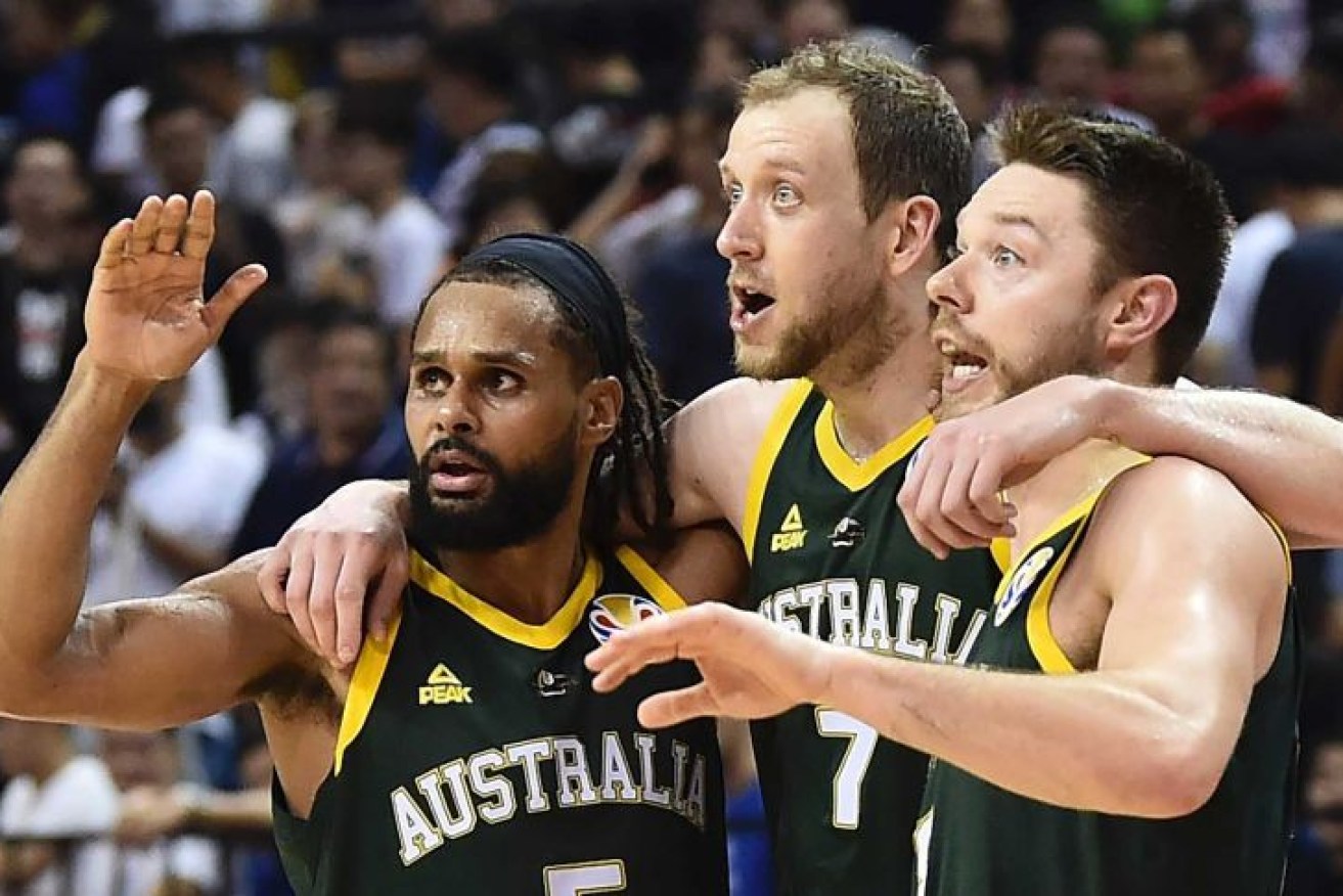Patty Mills (left), will donate his entire remaining salary to Black Lives Matter causes in Australia.