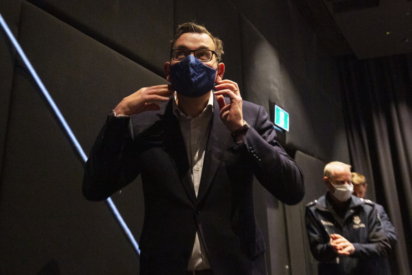 Premier Daniel Andrews  has placed Victoria in stage four lockdown. Photo: AAP