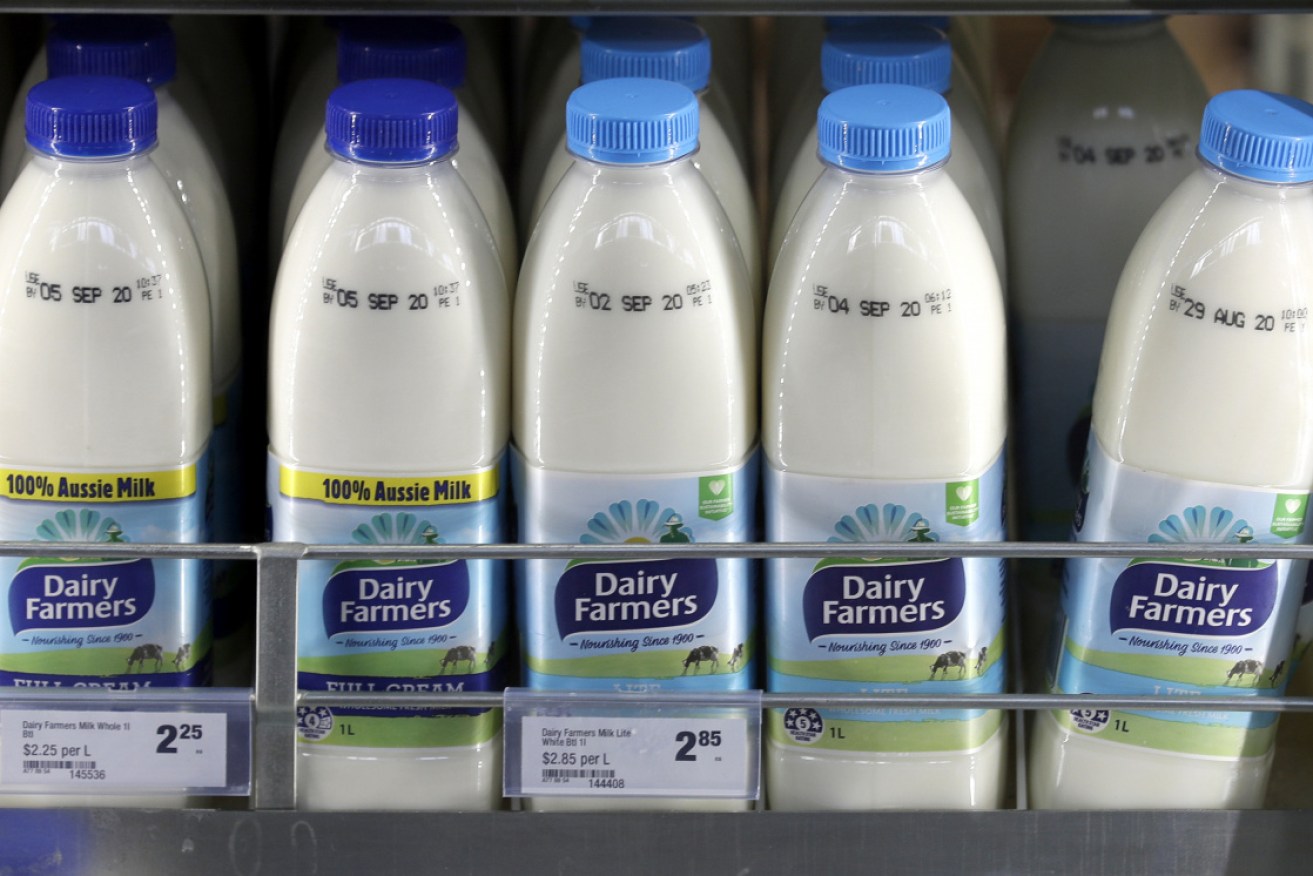 Lion Dairy owns many of Australia's biggest brands, including Dairy Farmers milk.