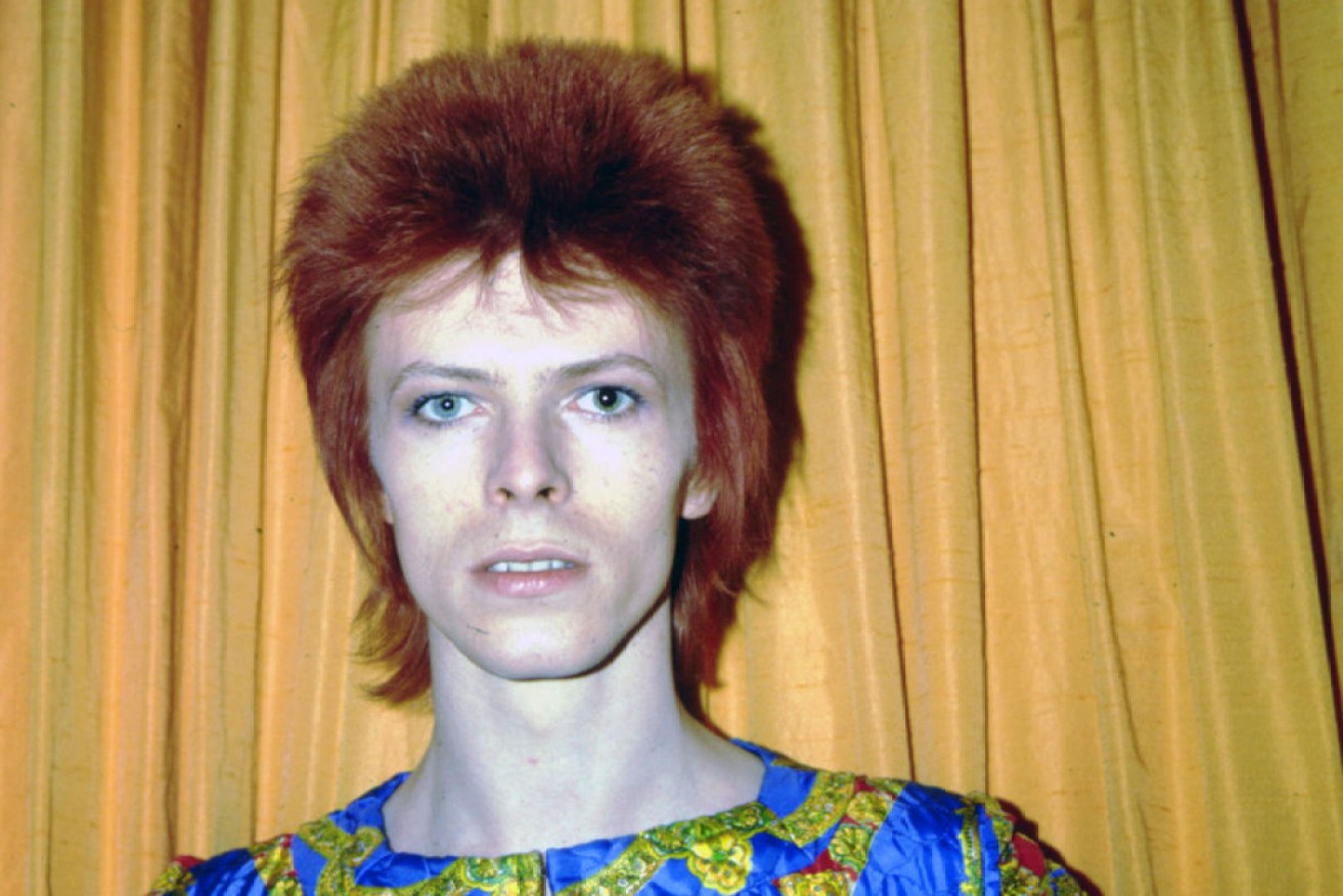 The lyric sheets date to Bowie's chart-topping Ziggy Stardust persona of the early Seventies.