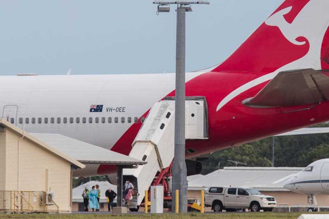 COVID evacuees from Japan arrive in Darwin in February. More are likely to follow.